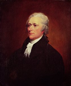 アレクサンダーハミルトン、1804年頃 作： John Trumbull