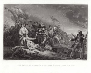 バンカーヒルの戦い 作： John Trumbull