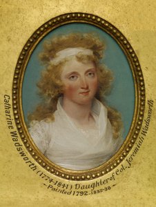Catherine Wadsworth (später Catherine Terry, 1774–1841) 作： ジョン・トランブル