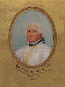 ダニエル・モーガン（約1736-1802年） 作： ジョン・トランブル