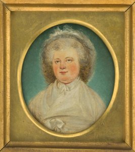 エリザベス・グリムケ・ラトリッジ、c。 1791年。