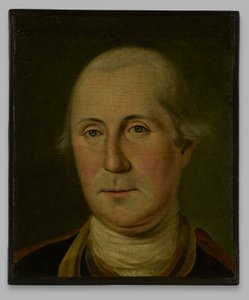 ジョージ・ワシントン (1732-1799), LL. D. 1781 (チャールズ ウィルソン ピールの後) 作： John Trumbull
