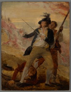 トーマス・グロブナー中尉 (1744 年) 作： John Trumbull