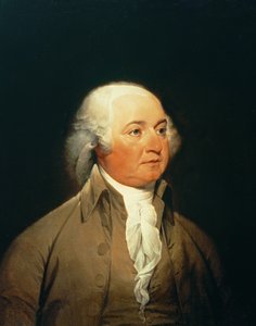 ジョンアダムスの肖像、1793年 作： John Trumbull