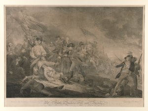 バンカーの戦い 作： John Trumbull