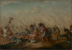 カンネの戦いでのパウルス・アエミリウスの死