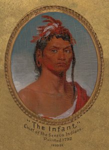 "Der Säugling," Häuptling der Seneca-Indianer 作： ジョン・トランブル