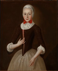 若いモラヴィアの少女、カリフォルニア州。 1755-1760。 作： John Valentine Haidt