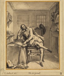 ドン・キホーテの書斎 作： John Vanderbanck