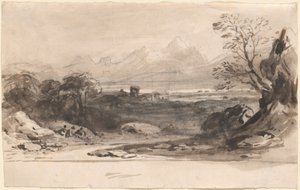 廃墟のある風景 作： John Varley