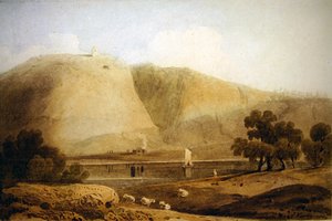 クリフトン近郊のエイボン川にて 作： John Varley
