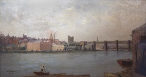 ニューカッスルアポンタイン、南西部、1884年 作： John Wallace