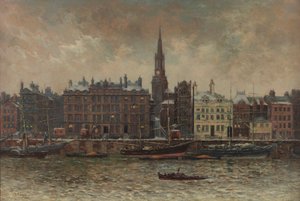 キーサイド、ニューカッスルアポンタイン、1886 作： John Wallace