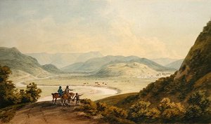 Llangollen（水彩・紙）