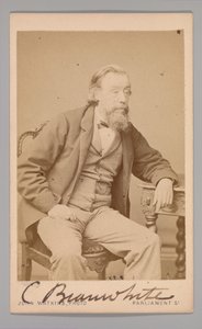 チャールズ・ブランホワイト、1860年代。 作： John Watkins