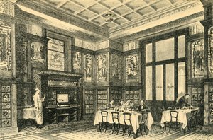 イーストダイニングまたはグリルルーム、c1860s、1881年。 作： John Watkins