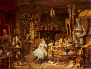 古い好奇心ショップ 作： John Watkins Chapman