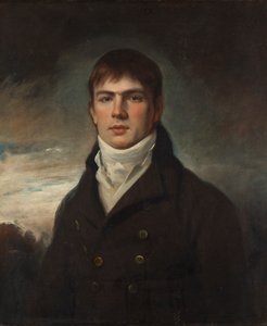 ウォードハウスのジョン・デイビッド・ゴードンの肖像 (1774-1850)、「スペインのゴードン」 (キャンバスに油彩) 作： John Watson (attr.to) Gordon