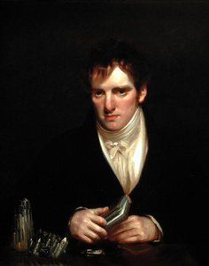 トーマス・アラン（1777-1833）の肖像 1824年（油彩・キャンバス） 作： John Watson Gordon