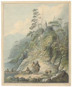 ヌートカサウンドの眺め、1784