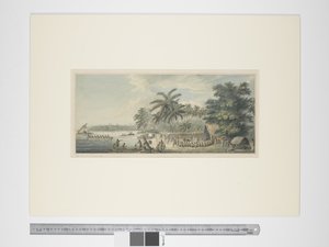 F.3 アナムーカの眺め、1773-84年頃（水彩画と版画