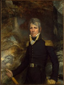 アンドリュージャクソン将軍、1819年頃 作： John Wesley Jarvis