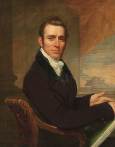 ジョセフ・デラプレーン 1819年1月 作： John Wesley Jarvis