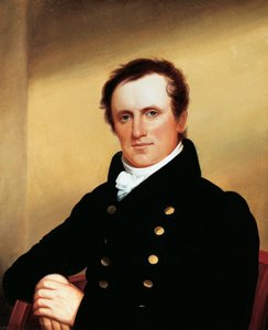 ジェームズ・フェニモア・クーパーの肖像（バーリントン 作： John Wesley Jarvis