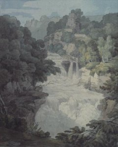 コラリン：クライドの滝の1つ 作： John White Abbott