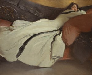 休憩 作： John White Alexander
