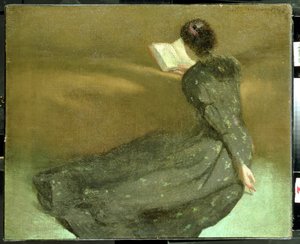 休息、1895 作： John White Alexander