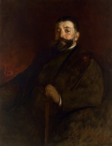 トーマス・ナスト、1887年。 作： John White Alexander
