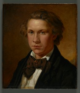 男の肖像、1859 作： John Whittaker
