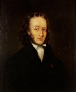 ニッコロ・パガニーニの肖像 1782-1840, 1836 作： John Whittle