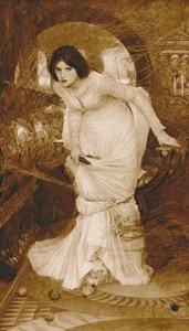 シャロットの貴婦人（グラビア） 作： John William (after) Waterhouse