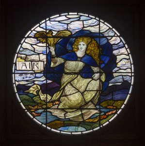 Biddulph Grange、James Powell＆Sons、John William Brown（1842-1928）、Air、1903、アールヌーボー 作： John William Brown