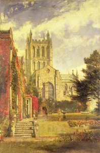 ヘレフォード大聖堂 作： John William Buxton Knight