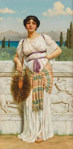 ギリシャの美女 作： ジョン・ウィリアム・ゴッドワード
