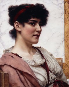 ローマの美、1889年 作： John William Godward