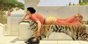 期待 作： John William Godward