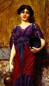 女性像 作： John William Godward