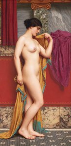 テピダリウムにて、1913年。 作： John William Godward