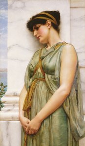 ポンペイアンガール 作： John William Godward