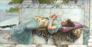 The Betrothed」1892年 作： John William Godward