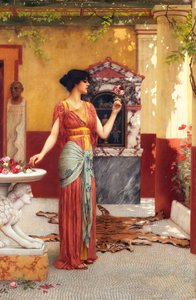 ブーケ、1899年 作： John William Godward