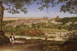 アリッチャ、ローマ近郊、イタリア 作： John William Inchbold