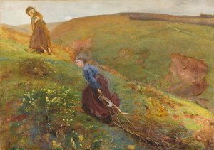 ウッドギャザラーズ、1869年。 作： John William North