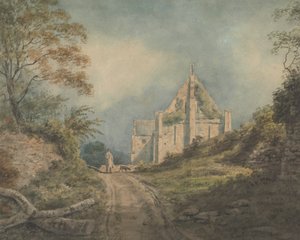 O celeiro da abadia, Abbotsbury 作： John William Upham
