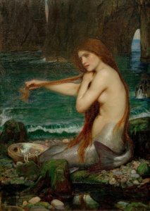 人魚 作： John William Waterhouse