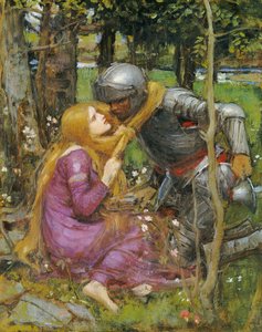 「La Belle Dame sans Merci」の研究、1893年 作： John William Waterhouse
